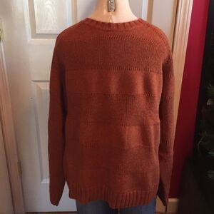 Men’s burnt orange Timberland sweater sz L